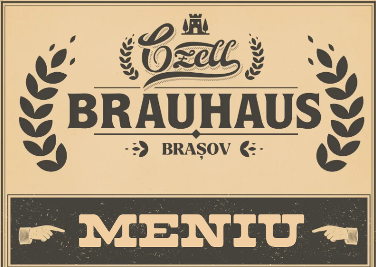 Brauhaus Bra�ov restaurant tradi�ional �i beer hall în Centrul Vechi